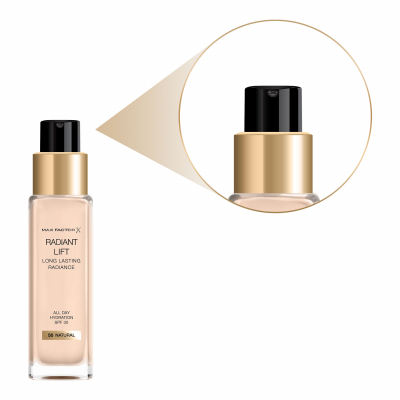 Max Factor Radiant Lift SPF30 Fond de ten pentru femei 30 ml Nuanţă 50 Natural