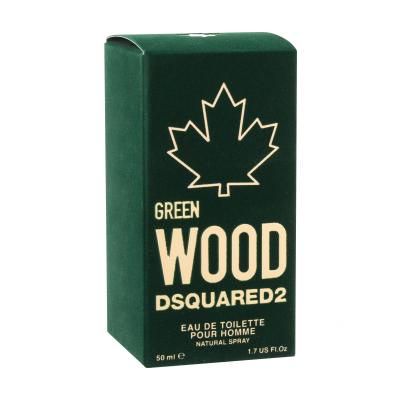 Dsquared2 Green Wood Apă de toaletă pentru bărbați 50 ml