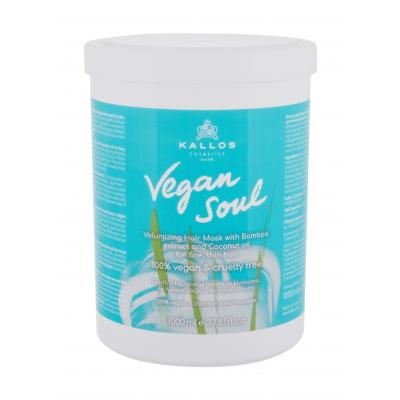 Kallos Cosmetics Vegan Soul Volumizing Conditioner Mască de păr pentru femei 1000 ml