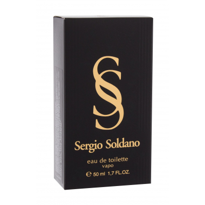 Sergio Soldano Black Apă de toaletă pentru bărbați 50 ml