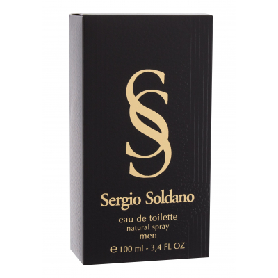 Sergio Soldano Black Apă de toaletă pentru bărbați 100 ml