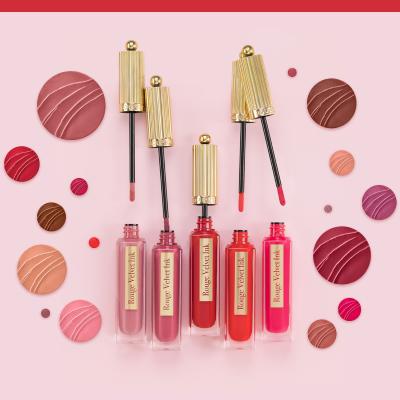 BOURJOIS Paris Rouge Velvet Ink Ruj de buze pentru femei 3,5 ml Nuanţă 01 Beige de Jour