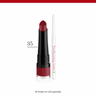 BOURJOIS Paris Rouge Velvet The Lipstick Ruj de buze pentru femei 2,4 g Nuanţă 35 Perfect Date