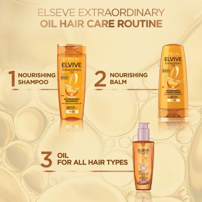 L&#039;Oréal Paris Elseve Extraordinary Oil Fine Hair Ulei de păr pentru femei 100 ml