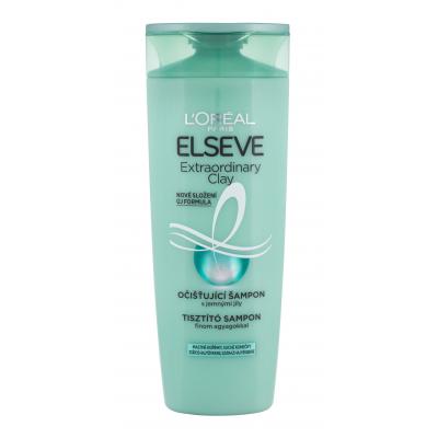 L'Oréal Paris Elseve Extraordinary Clay Rebalancing Shampoo Șampon pentru femei 400 ml