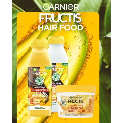 Garnier Fructis Hair Food Banana Set cadou sampon Fructis Nourishing Banana 350 ml + masca Fructis Nourishing Banana Hair Food 390 ml