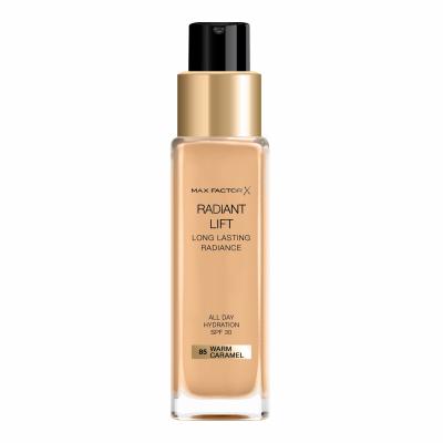 Max Factor Radiant Lift SPF30 Fond de ten pentru femei 30 ml Nuanţă 85 Warm Caramel