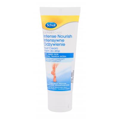 Scholl Expert Care Intense Nourish Foot Cream Dry, Hard Skin Cremă de picioare pentru femei 75 ml