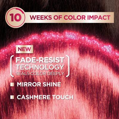 Garnier Color Sensation Vopsea de păr pentru femei 40 ml Nuanţă 5,62 Intense Precious Garnet