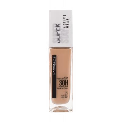 Maybelline Superstay Active Wear 30H Fond de ten pentru femei 30 ml Nuanţă 21 Nude Beige