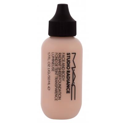 MAC Studio Radiance Face And Body Radiant Sheer Foundation Fond de ten pentru femei 50 ml Nuanţă N1