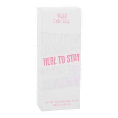 Naomi Campbell Here To Stay Apă de toaletă pentru femei 50 ml