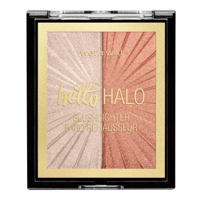 Wet n Wild MegaGlo Hello Halo Konturovací paletka pentru femei 10 g Nuanţă Highlight Bling