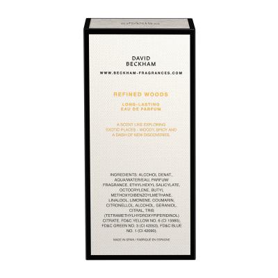 David Beckham Refined Woods Apă de parfum pentru bărbați 100 ml