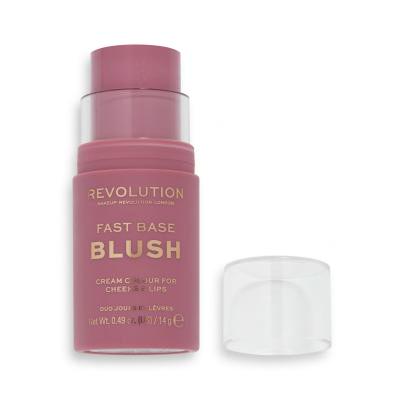 Makeup Revolution London Fast Base Blush Fard de obraz pentru femei 14 g Nuanţă Blush