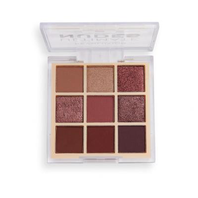 Makeup Revolution London Ultimate Nudes Fard de pleoape pentru femei 8,1 g Nuanţă Dark