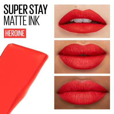 Maybelline Superstay Matte Ink Liquid Ruj de buze pentru femei 5 ml Nuanţă 25 Heroine