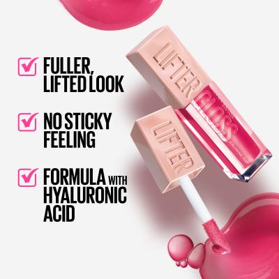 Maybelline Lifter Gloss Luciu de buze pentru femei 5,4 ml Nuanţă 005 Petal