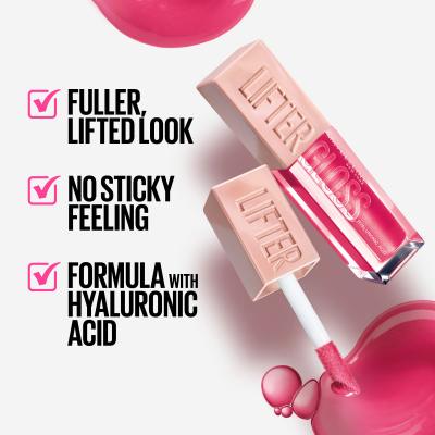 Maybelline Lifter Gloss Luciu de buze pentru femei 5,4 ml Nuanţă 004 Silk