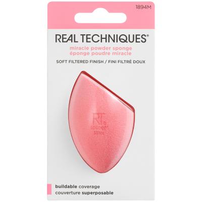 Real Techniques Miracle Powder Sponge Aplicatoare pentru femei 1 buc