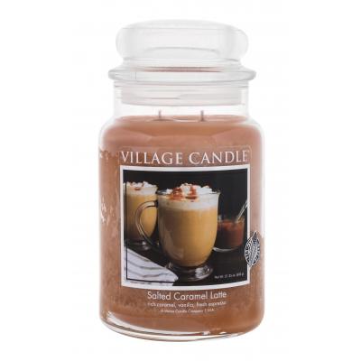 Village Candle Salted Caramel Latte Lumânări parfumate 602 g