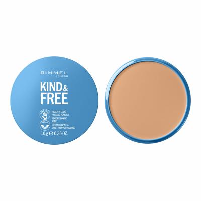 Rimmel London Kind &amp; Free Healthy Look Pressed Powder Pudră pentru femei 10 g Nuanţă 020 Light