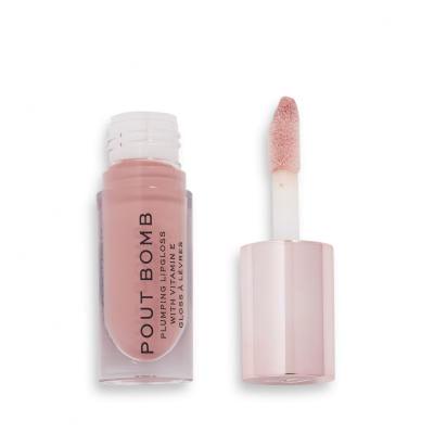 Makeup Revolution London Pout Bomb Luciu de buze pentru femei 4,6 ml Nuanţă Doll