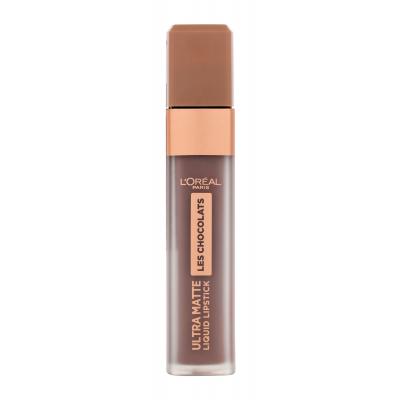 L'Oréal Paris Les Chocolats Ultra Matte Ruj de buze pentru femei 7,6 ml Nuanţă 852 Box Of Chocolates