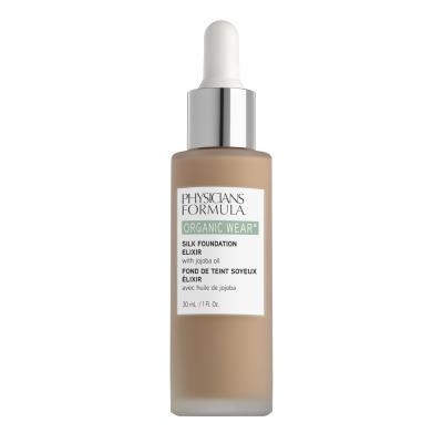 Physicians Formula Organic Wear Silk Foundation Elixir Fond de ten pentru femei 30 ml Nuanţă 04 Light-To-Medium