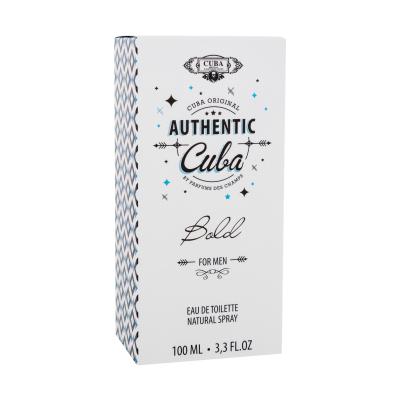 Cuba Authentic Bold Apă de toaletă pentru bărbați 100 ml