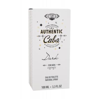 Cuba Authentic Dark Apă de toaletă pentru bărbați 100 ml