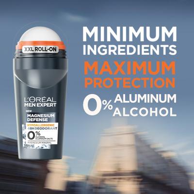 L&#039;Oréal Paris Men Expert Magnesium Defence 48H Deodorant pentru bărbați 50 ml