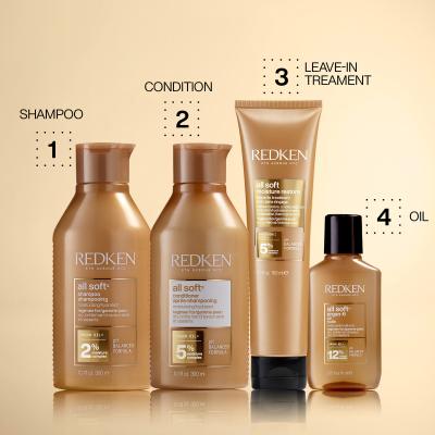 Redken All Soft Balsam de păr pentru femei 300 ml