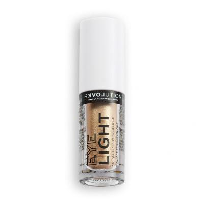 Revolution Relove Eye Light Metallic Eyeshadow Fard de pleoape pentru femei 1,9 ml Nuanţă Light Up