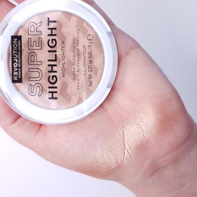 Revolution Relove Super Highlight Iluminator pentru femei 6 g Nuanţă Blushed