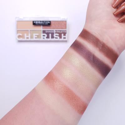 Revolution Relove Colour Play Shadow Palette Fard de pleoape pentru femei 5,2 g Nuanţă Cherish