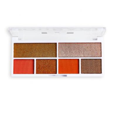 Revolution Relove Colour Play Shadow Palette Fard de pleoape pentru femei 5,2 g Nuanţă Courage