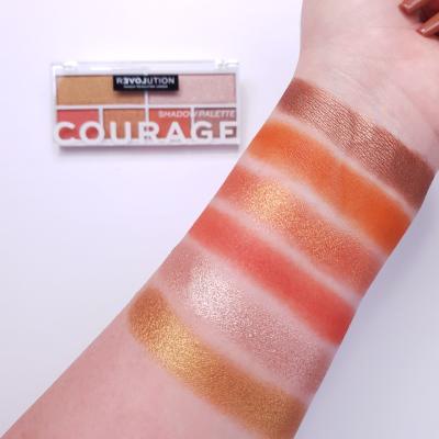 Revolution Relove Colour Play Shadow Palette Fard de pleoape pentru femei 5,2 g Nuanţă Courage