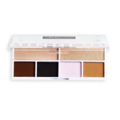 Revolution Relove Colour Play Shadow Palette Fard de pleoape pentru femei 5,2 g Nuanţă Mindful