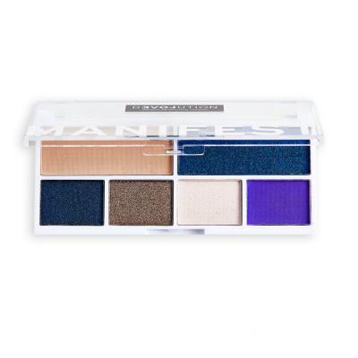 Revolution Relove Colour Play Shadow Palette Fard de pleoape pentru femei 5,2 g Nuanţă Manifest