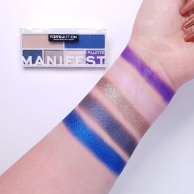 Revolution Relove Colour Play Shadow Palette Fard de pleoape pentru femei 5,2 g Nuanţă Manifest