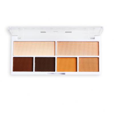 Revolution Relove Colour Play Shadow Palette Fard de pleoape pentru femei 5,2 g Nuanţă Motivate