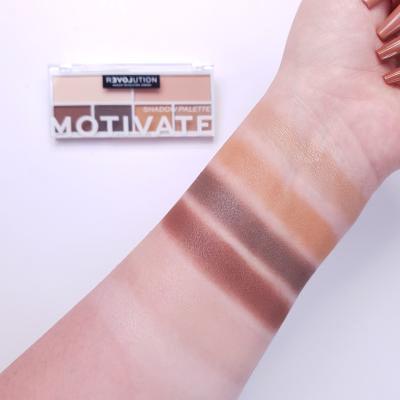 Revolution Relove Colour Play Shadow Palette Fard de pleoape pentru femei 5,2 g Nuanţă Motivate