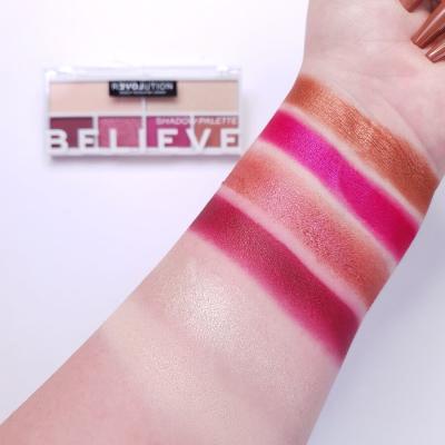 Revolution Relove Colour Play Shadow Palette Fard de pleoape pentru femei 5,2 g Nuanţă Believe