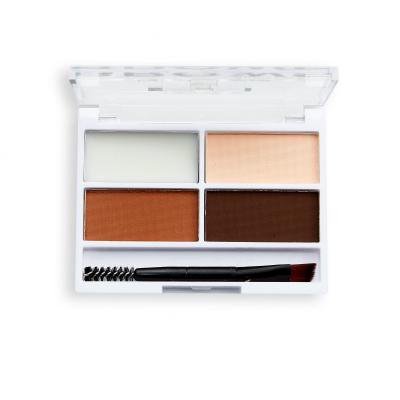 Revolution Relove Colour Cult Brows Truse de contur pentru femei 3,2 g Nuanţă Medium