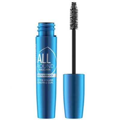 Catrice Allround Waterproof Mascara pentru femei 12 ml Nuanţă 010 Blackest Black