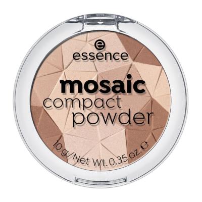 Essence Mosaic Compact Powder Pudră pentru femei 10 g Nuanţă 01 Sunkissed Beauty