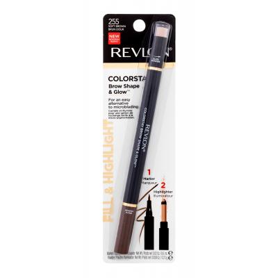 Revlon Colorstay Brow Shape & Glow Creion pentru femei 0,83 g Nuanţă 255 Soft Brown