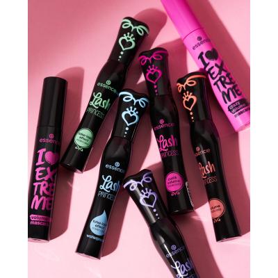 Essence Lash Princess Curl &amp; Volume Mascara pentru femei 12 ml Nuanţă Black