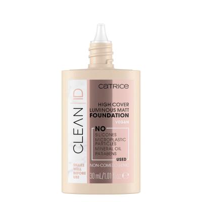 Catrice Clean ID Luminous Matt Fond de ten pentru femei 30 ml Nuanţă 025 Warm Peach